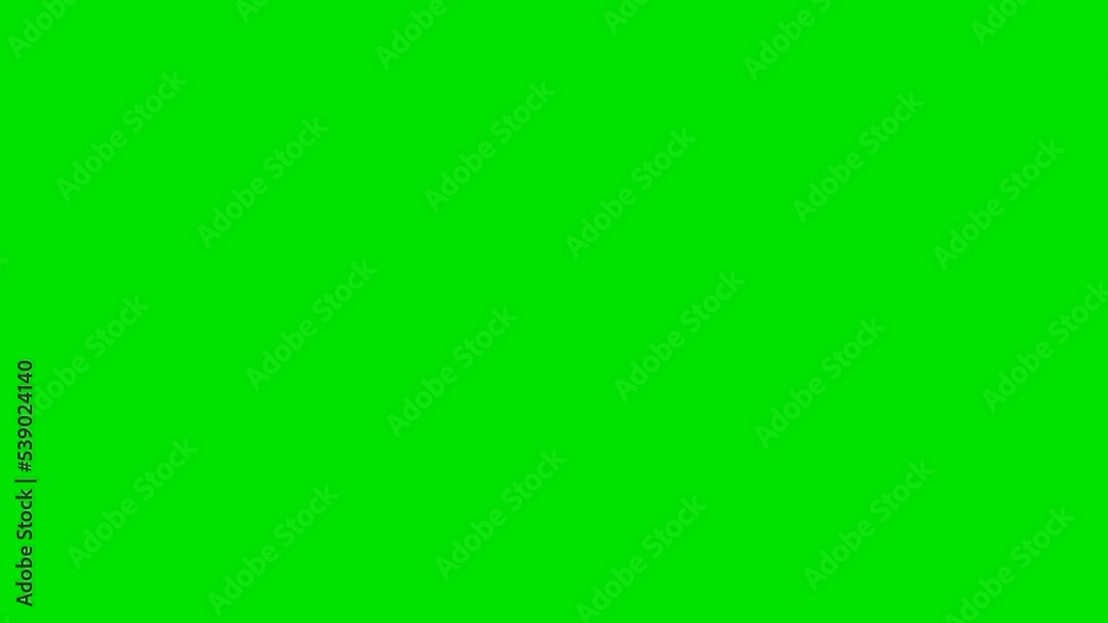 Unwrapping Santas Belly gift revealing a green screen - Stop Motion Animation. Chroma key.