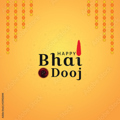 Happy Bhai Dooj Social media post  photo