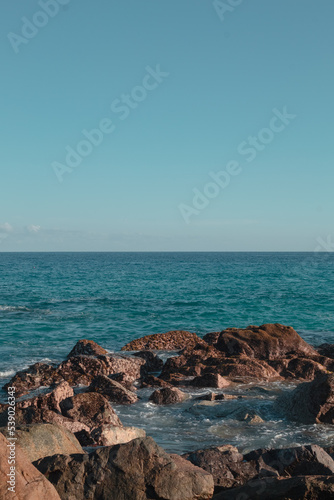 sea and rocks