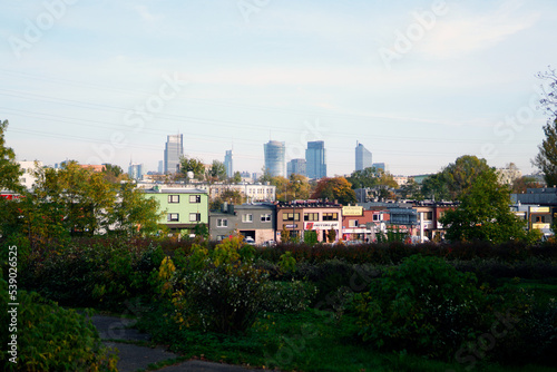 view of the city