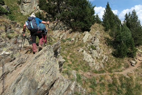 A long day of summer hiking in the Pyrenees with a bit of a scramble in the end. The summit is called Pica d'Estats.