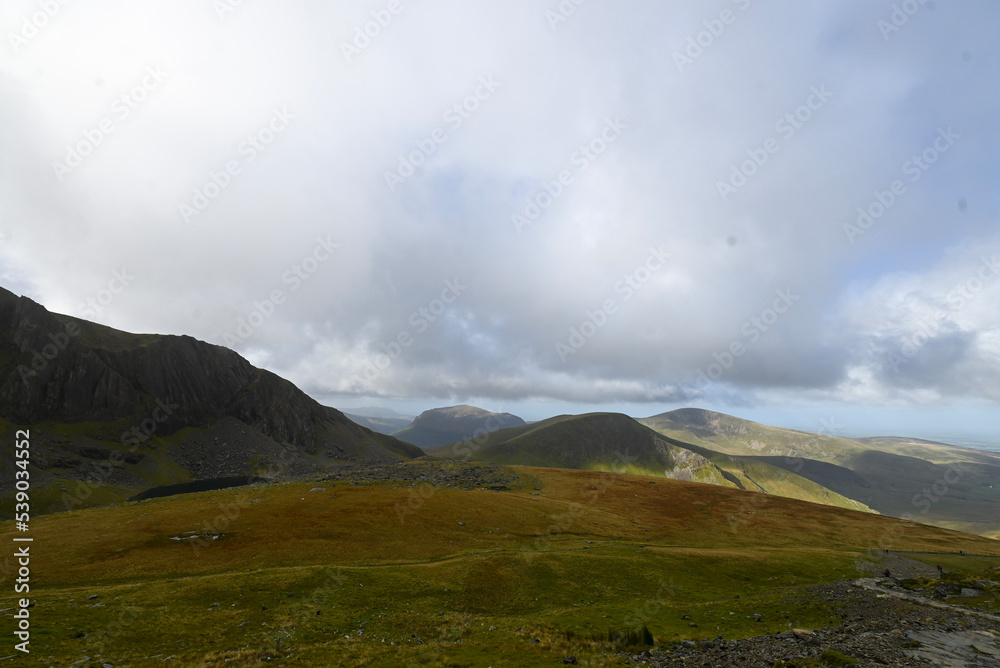 landscape with clouds