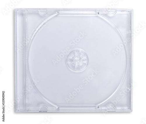 Plastic CD , DVD Jewel Case Isolated