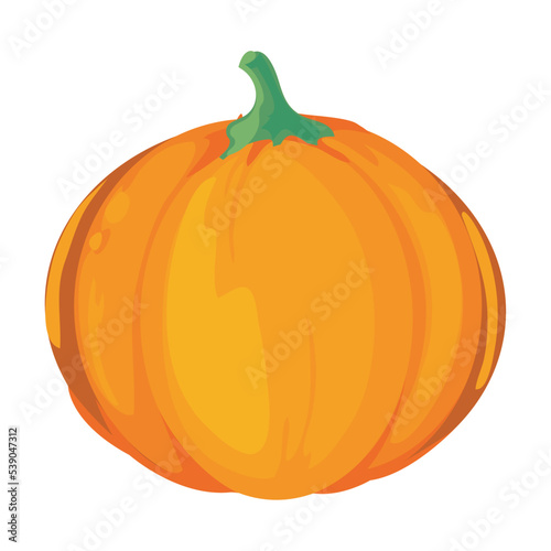 orange pumpkin design