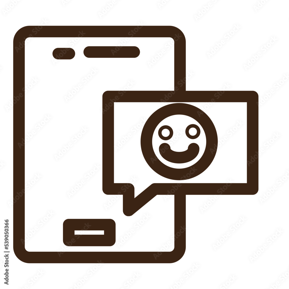 bubble emoji face message mobile smartphone smiley icon bubble emoji face message mobile smartphone smiley icon