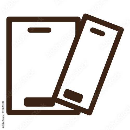 communication device devices mobile phone tab tablet icon