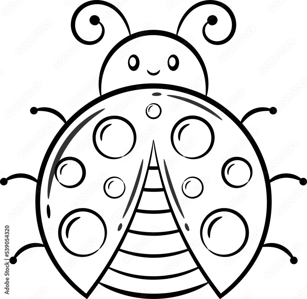 ladybug cute drawing for school flashcard sketch for coloring ladybug cute drawing for school flashcard sketch for coloring