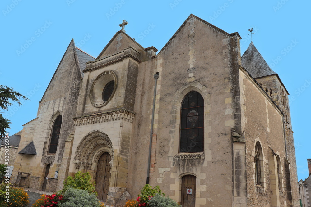 Centre - Indre-et-Loire - Saint-Martin Le Beau - Eglise Saint-Martin