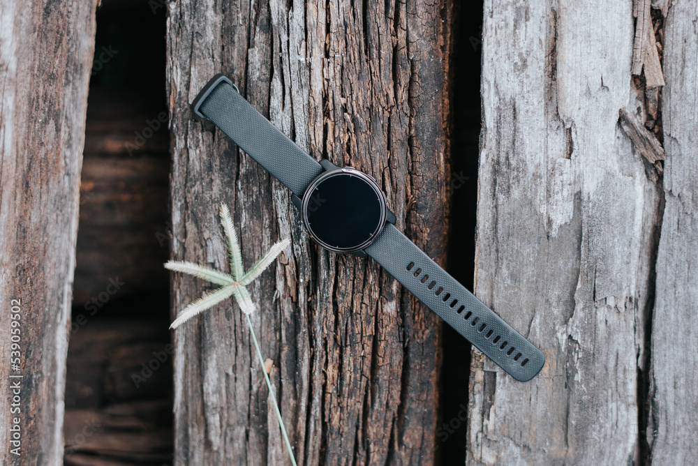 Wooden smart watch on sale