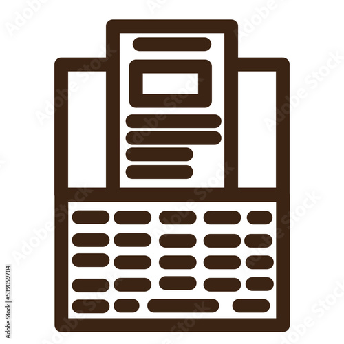 file news newspaper online paper press icon