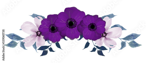Purple Pink Flower Arrangement