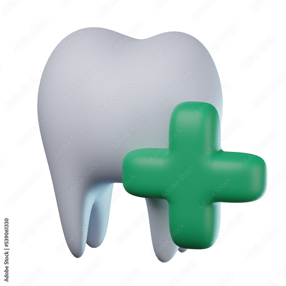 3D Oral Care Illustration 3D Oral Care Illustration