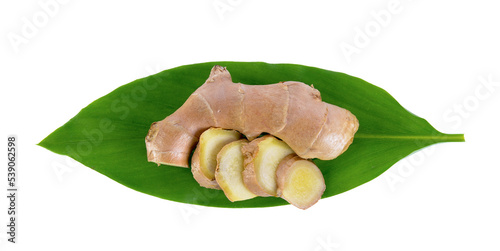 ginger root on transparent png