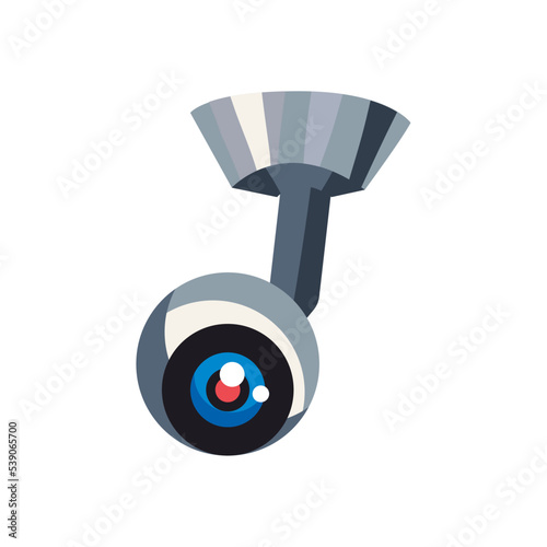 flat security cam