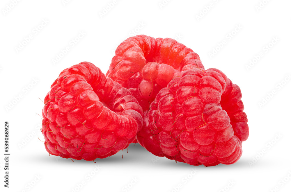 Raspberry isolated on transparent png Raspberry isolated on transparent png