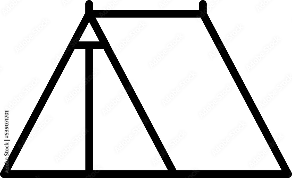 camping tent outline drawing camping tent outline drawing