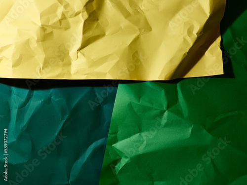 抽象背景素材　緑　黄