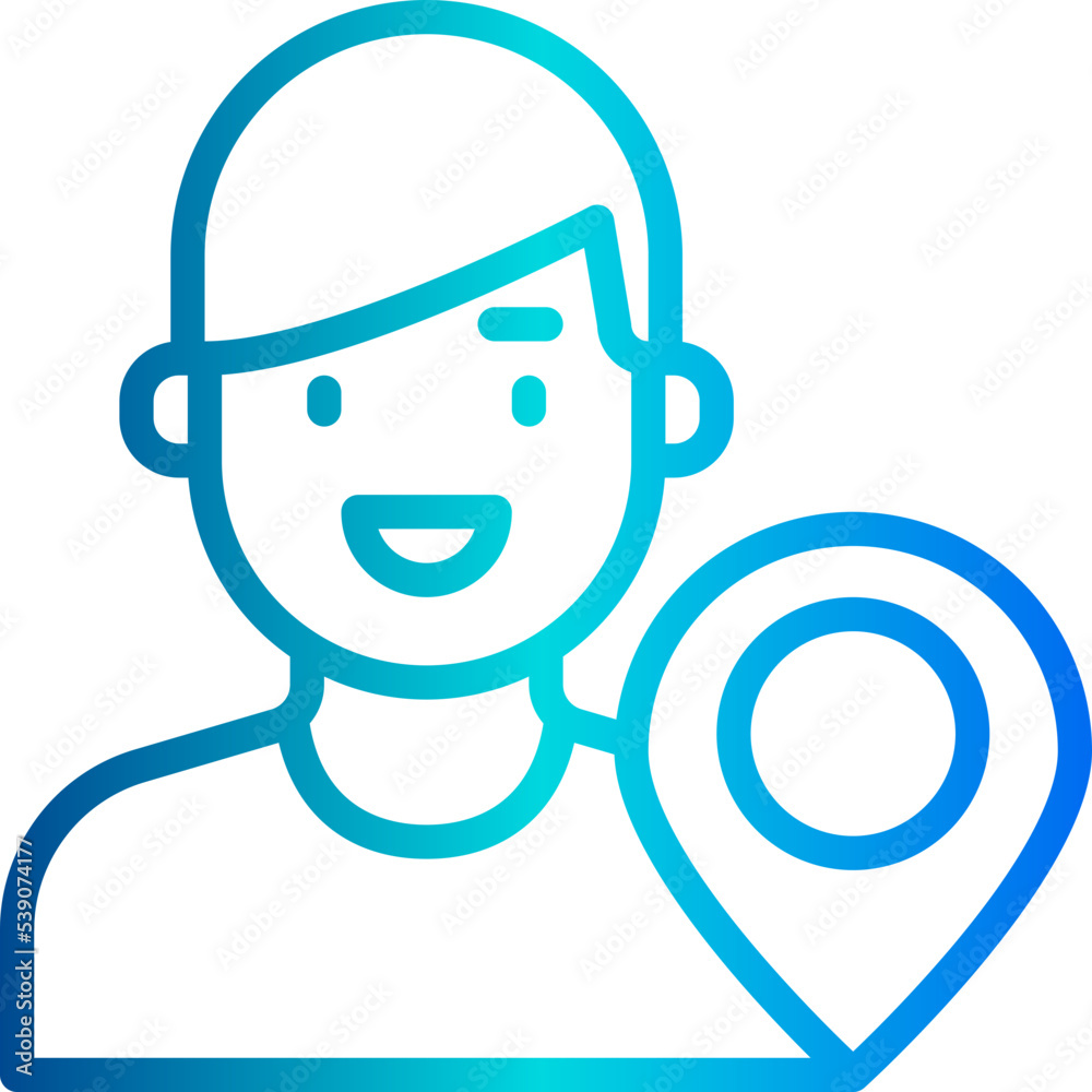Pin outline icon Pin outline icon