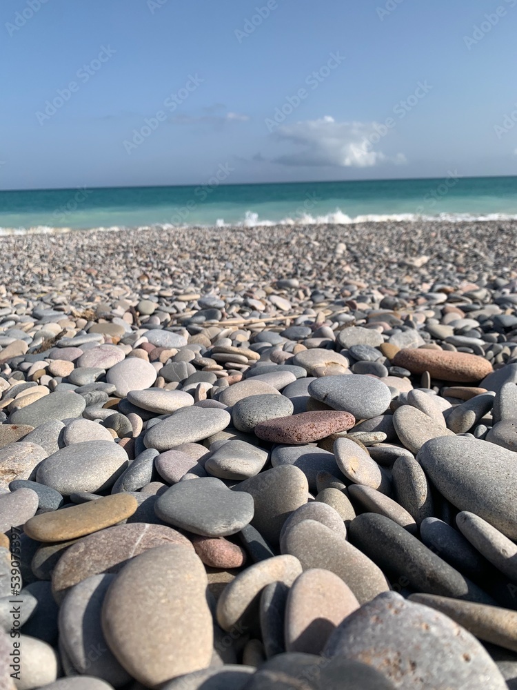 Obraz premium pebbles on the beach
