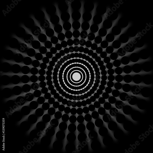 abstract background with circles, circle light