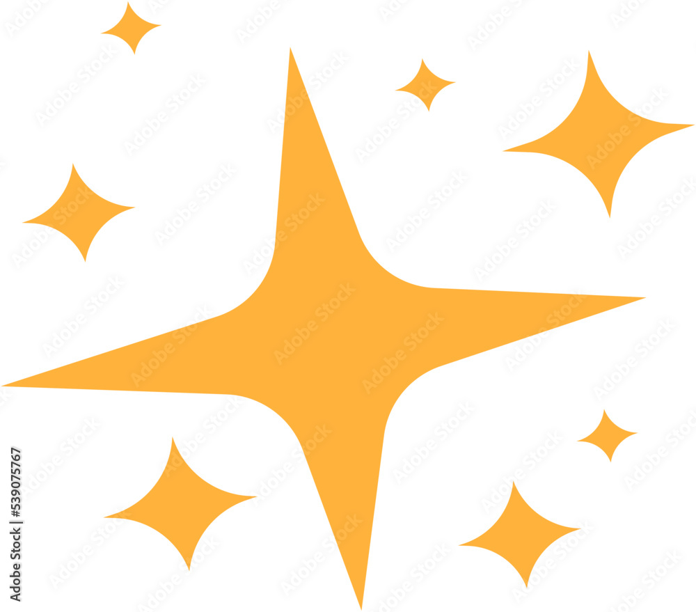 hand drawn star
