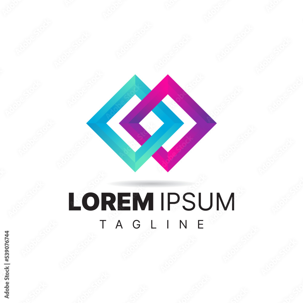 Square Logo Simple and Modern Square Logo Simple and Modern