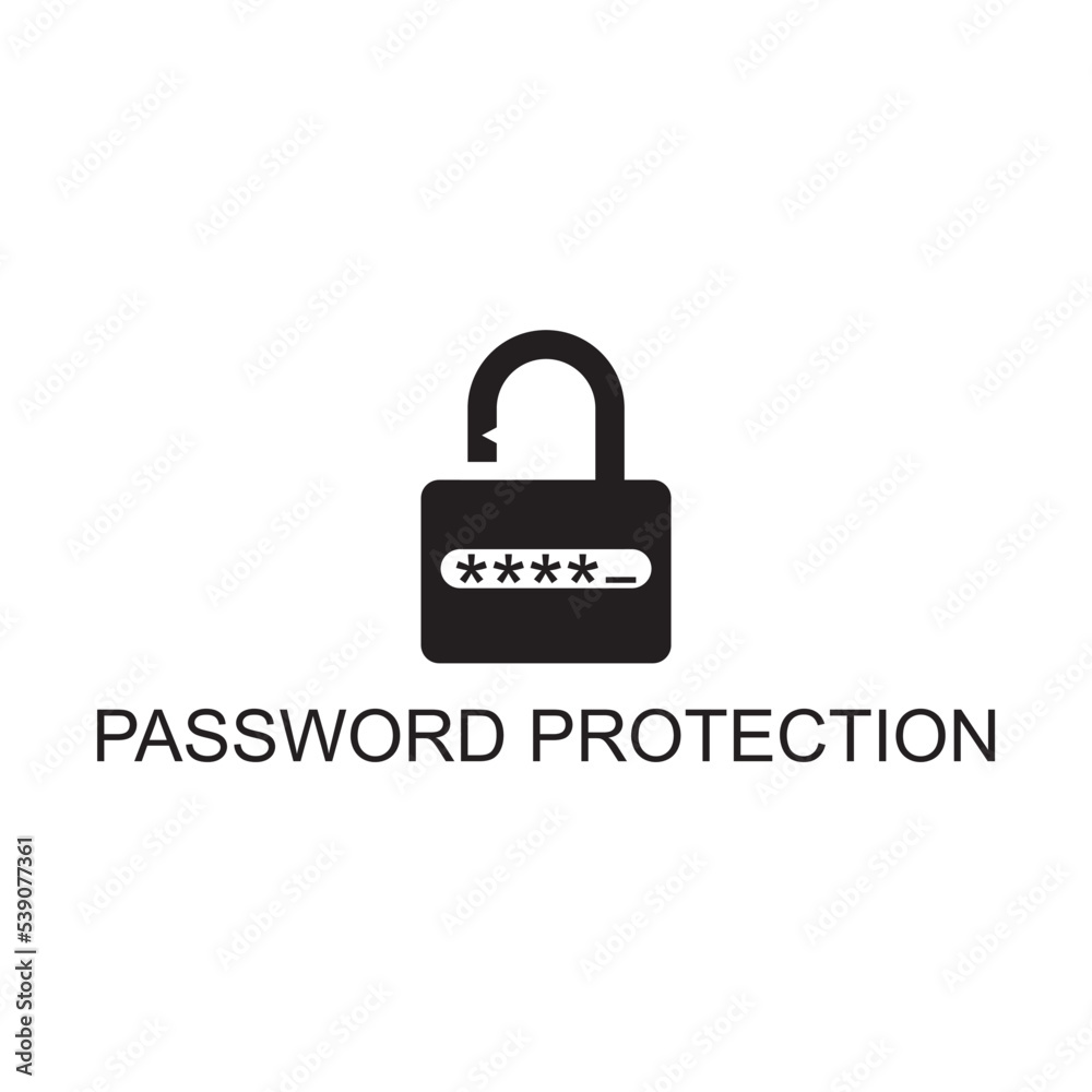password protection icon , safety icon