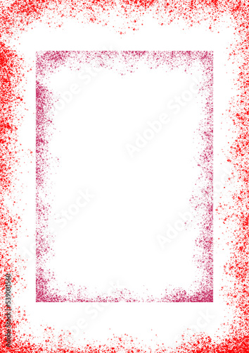 red frame for your text