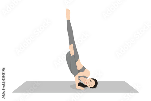 Fallen Angel Pose, Devaduuta Panna Asana
