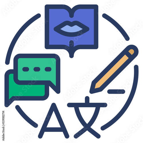 language skills icon