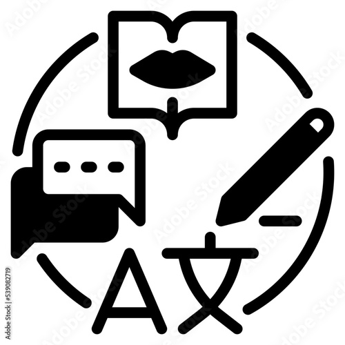 language skills icon