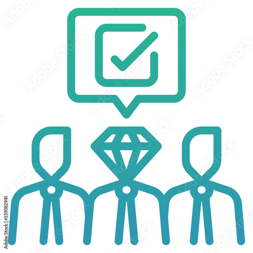 talent selection icon