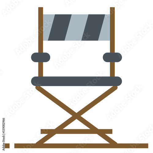 director flat icon