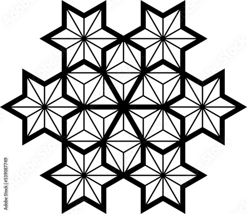 Vector mandala with Arabic pattern