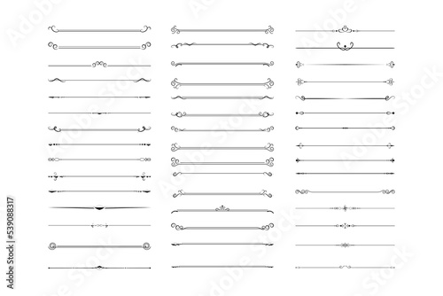 Classical Ornamental Divider Lines Bundle