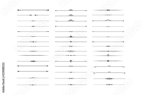 Classical Ornamental Divider Lines Bundle