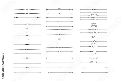 Classical Ornamental Divider Lines Bundle