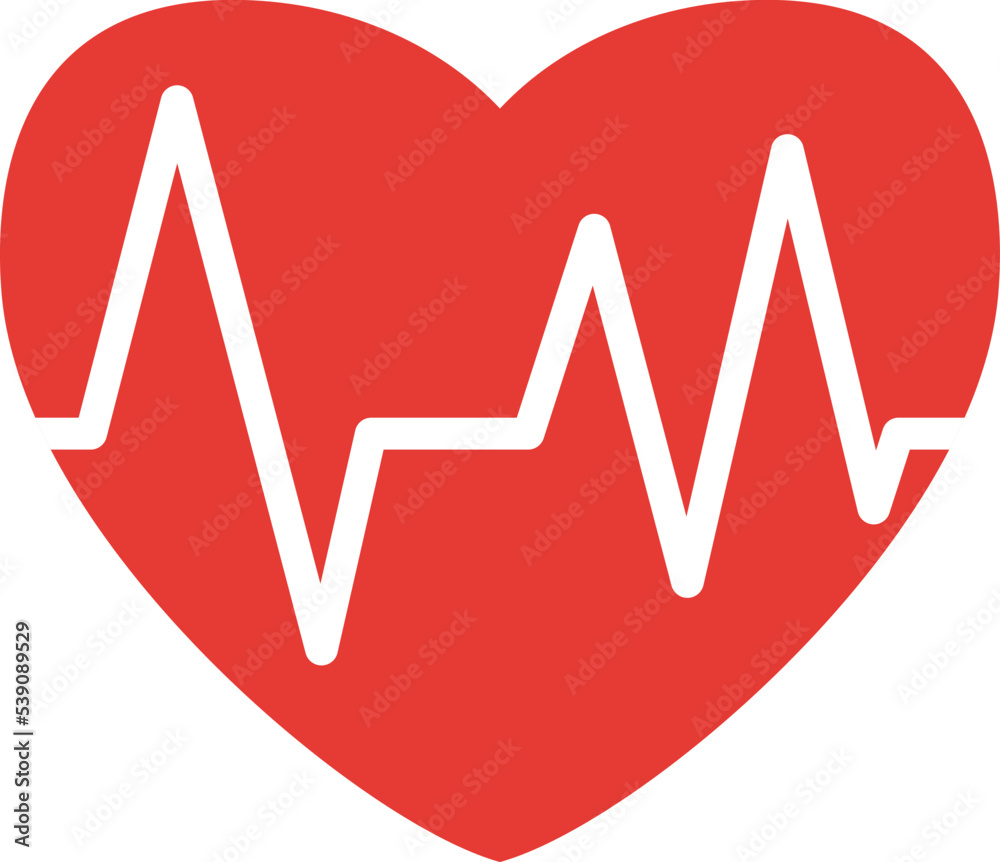 Palpitation. Life logo, vector illustration. Palpitation. Life logo, vector illustration.