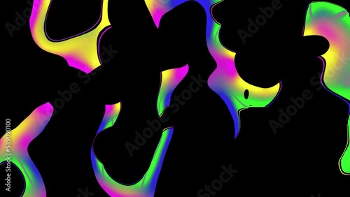 Liquid,Abstract Fractal liquid bagground,