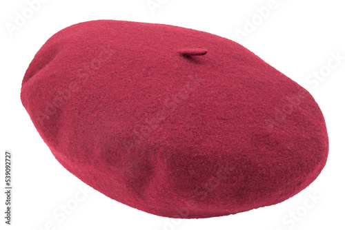 赤いベレー帽