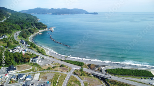 岩手県大槌町の海