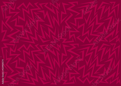 Simple background with seamless sharp and zigzag pattern