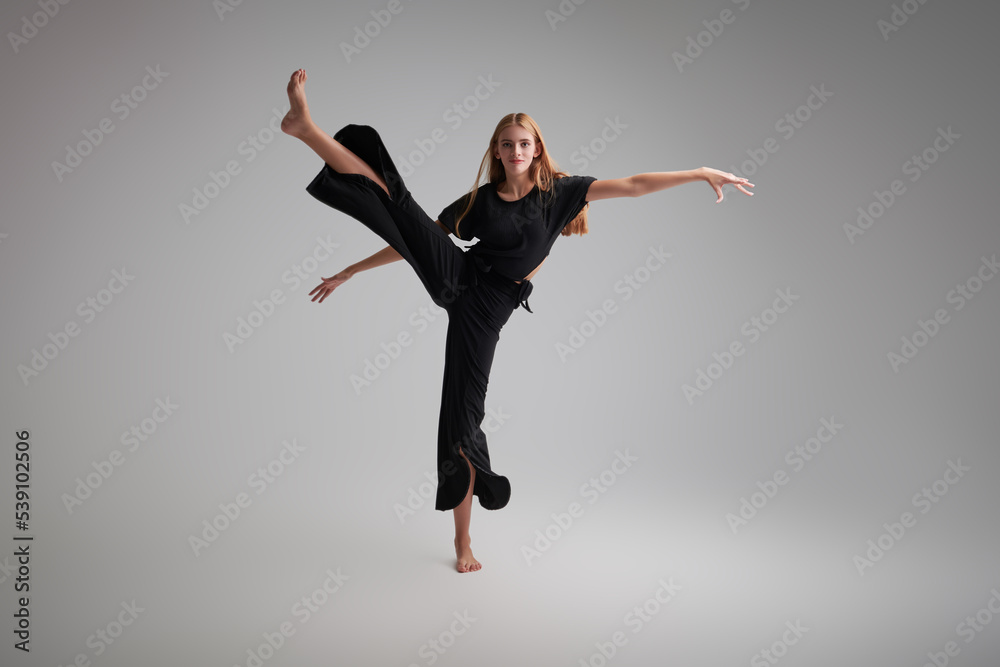 modern ballet dancer