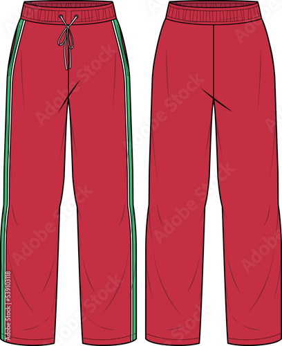 MEN AND BOYS WEAR TRACK JOGGERS AND TROUSERS VECTOR SKETCH