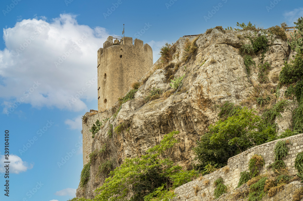 the beautiful castle of Modica