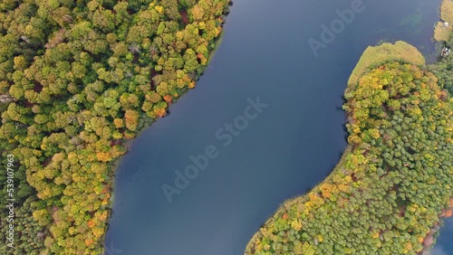 Der Liepnitzsee in der Nähe bei Wandlitz. Deutschland, Brandenburg. photo