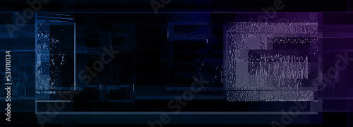 Abstract glitch art grid texture background image.