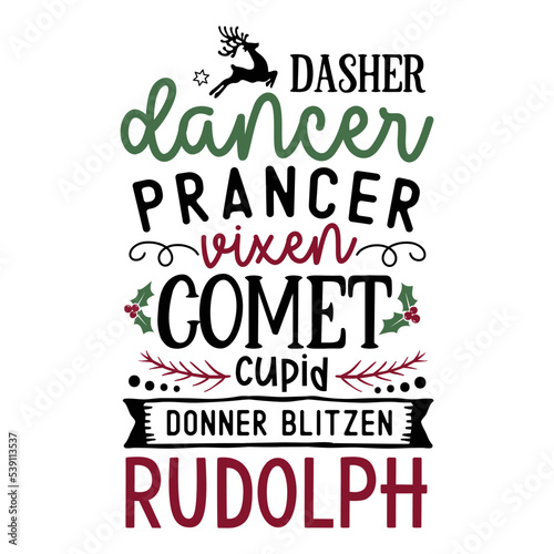 Dasher dancer SVG