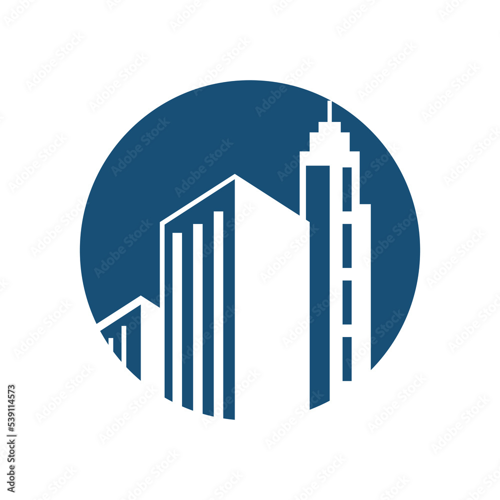 Fototapeta premium Real Estate Property Investment Logo Design