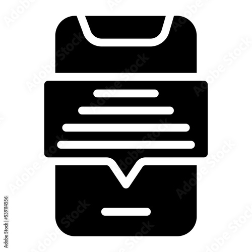 comments glyph icon